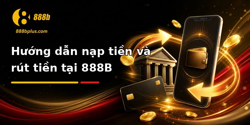 Hướng dẫn nạp và rút tiền tại 888b